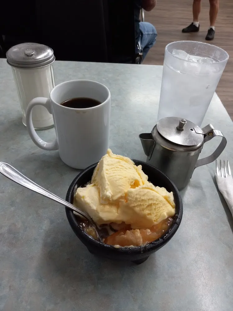 Ice Cream on Cobbler